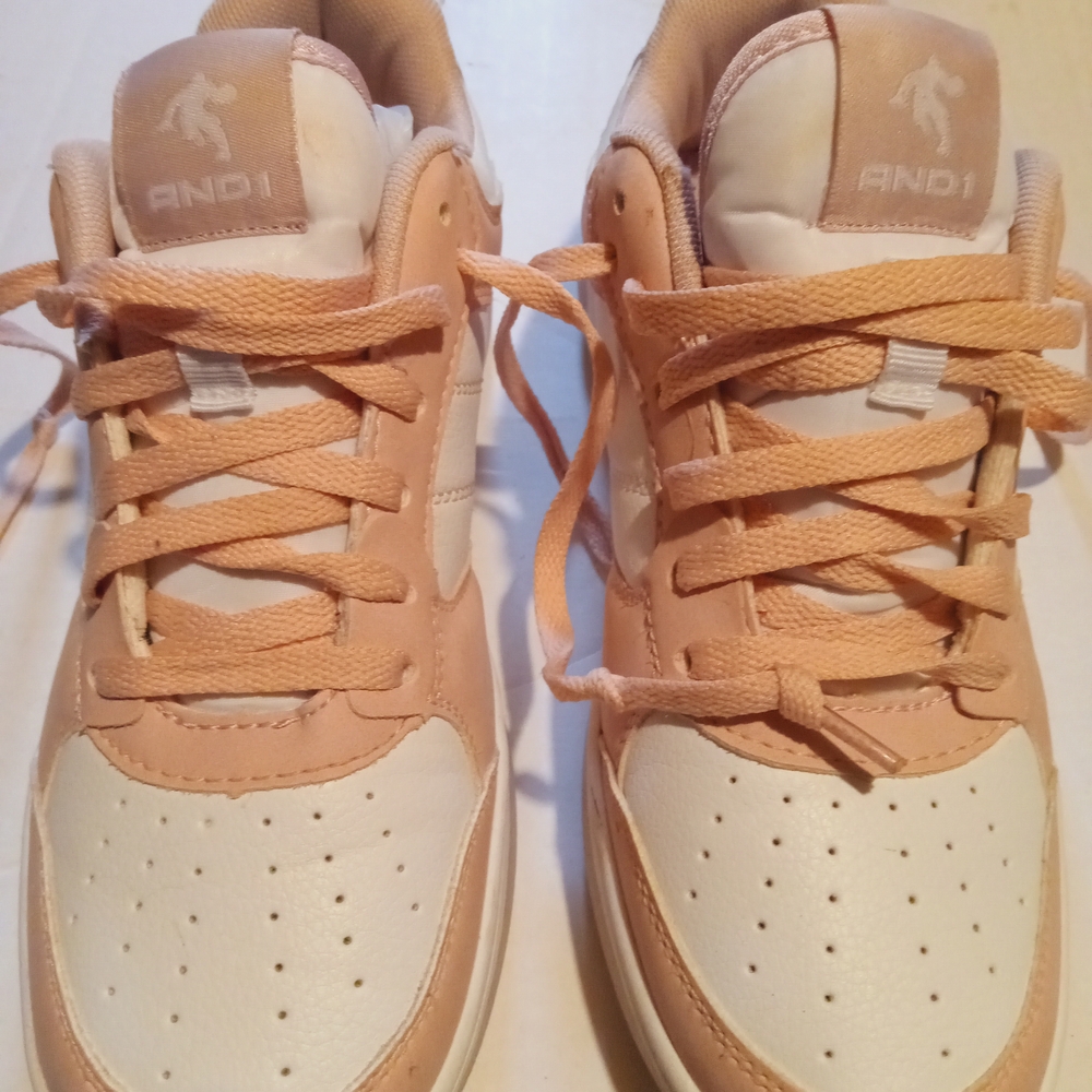 Size 6 Bubble Gum Pink and White Sneakers,  From AND1
